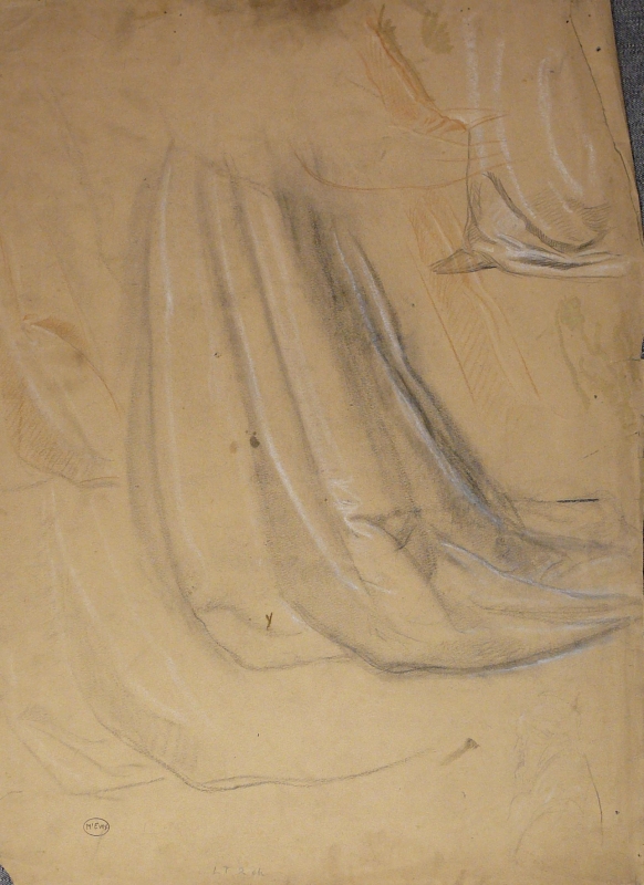 400 ...lt2. Drapery study